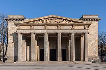 Neue Wache, Berlin, by Karl Friedrich Schinkel and Salomo Sachs, 1816[218]