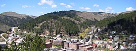 Modern Deadwood viewed from Mount Moriah