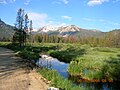 Mountains Behind Stanley Lake