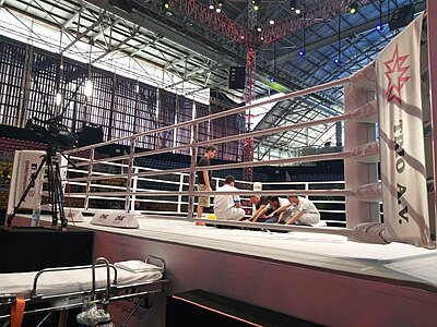 The medical team and ring doctor from City International Hospital conducted their final rehearsal in the ring, ensuring every detail was meticulously prepared for the event.