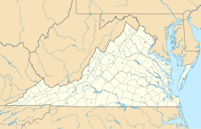 Map showing the location of G. Richard Thompson Wildlife Management Area