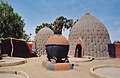 Image 10The homes of the Musgum, in the Far North Region, made of earth and grass (from Cameroon)