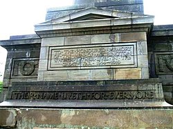 Part Accrington War Memorial