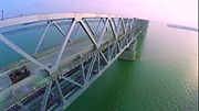 Panoramic view of Digha Sonpur bridge