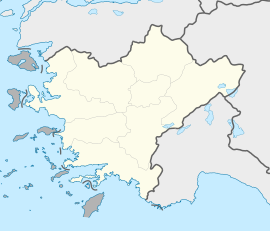 Kızılca is located in Turkey Aegean