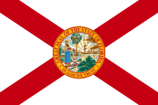 Flag of Florida (1985–present)