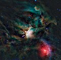 M80 is on the far right edge of this image of Rho Ophiuchi cloud complex toward the top