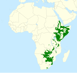Map of range