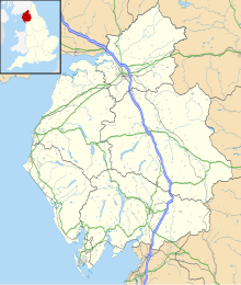 Battle of Stainmore is located in Cumbria