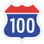 Expressway No.100 shield}}