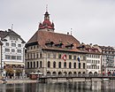 Lucerne's town hall has been home to the city's government for centuries.