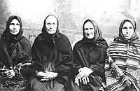 A picture of four Acadian women, 1895[31]