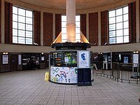 Passimeter in a station ticket hall