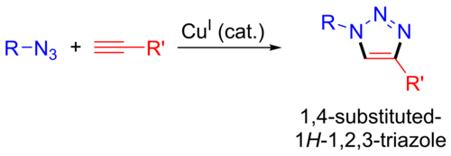 1,4 isomer from a CuI catalyst