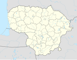 Andrioniškis is located in Lithuania