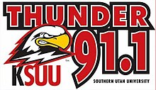 KSUU Thunder 91.1 logo.jpg