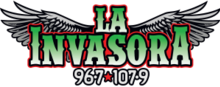 KOYE LaInvasora96.7y107.9 logo.png