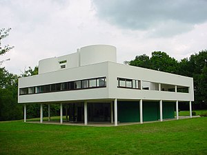 Villa Savoye, Poissy, France, by Le Corbusier, 1929-1930[271]