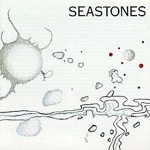 Abstract drawing suggestive of stones on the sea shore